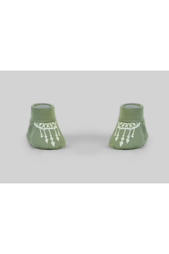 Printed Baby Slippers Pack Of 2