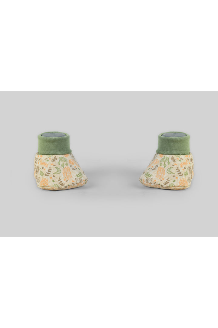 Printed Baby Slippers Pack Of 2