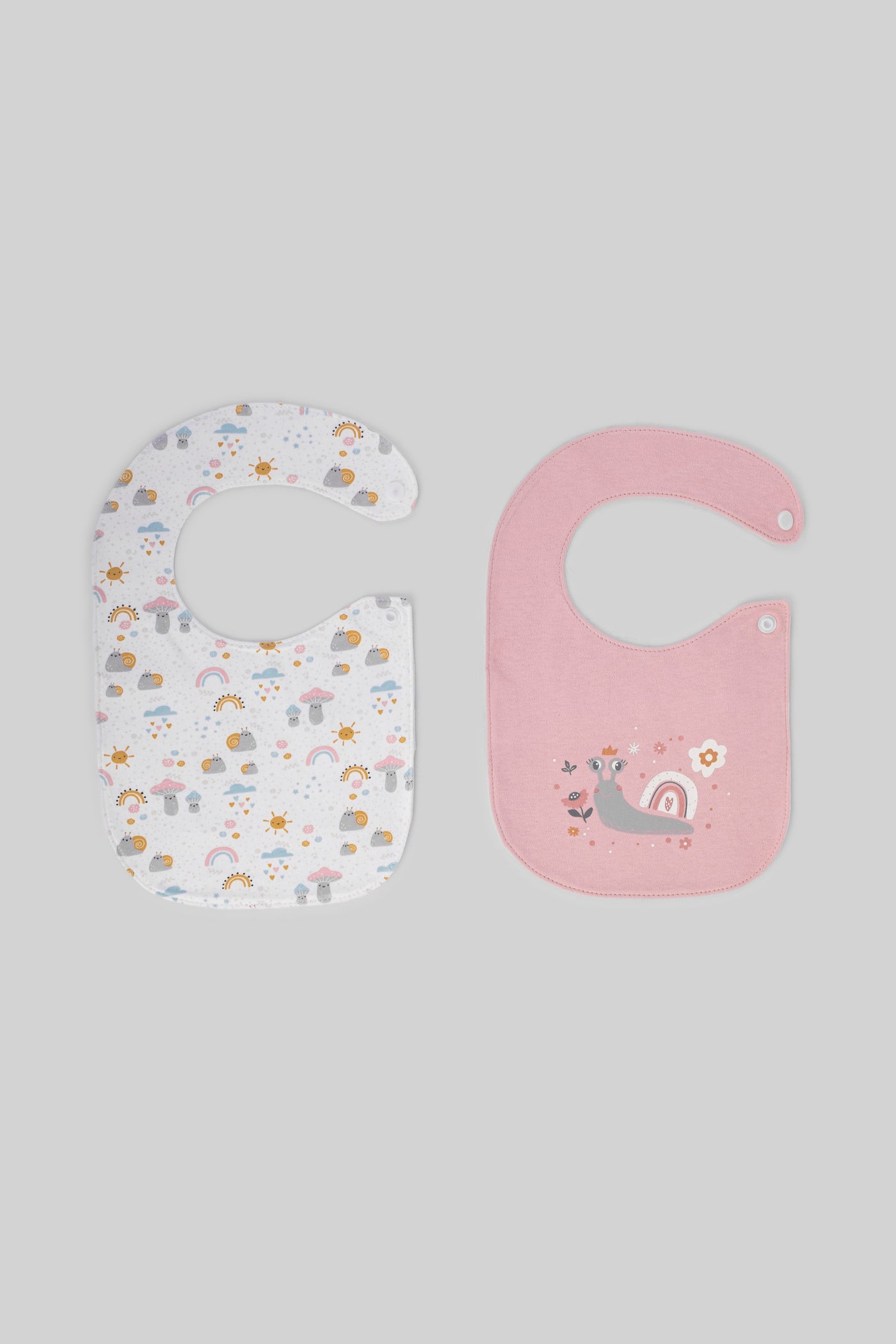 Printed Baby Bib P/2