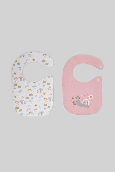 Printed Baby Bib P/2