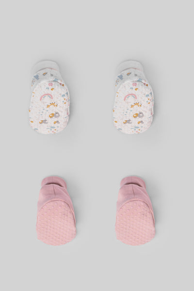 Printed Baby Slippers P/2