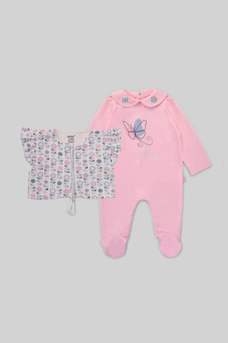 Rouned Jumpsuit Set
