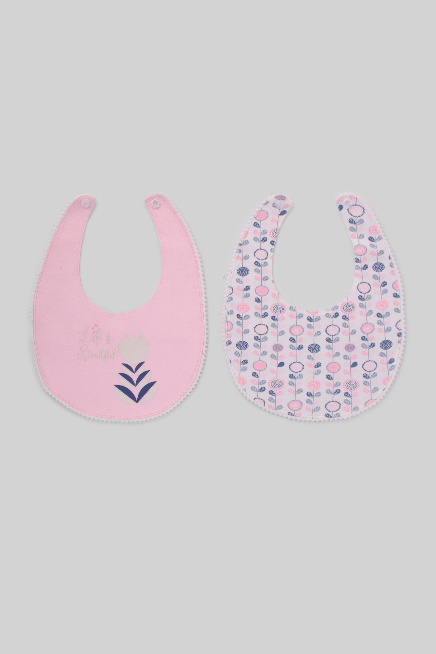 Printed Baby Bib P/2