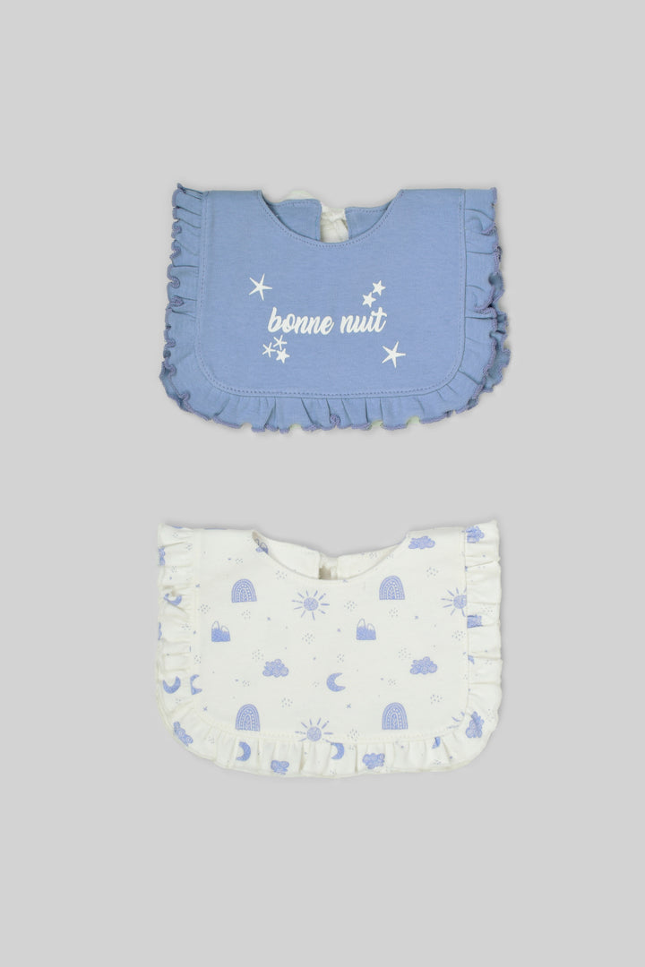 Printed Baby Bib Pack Of 2