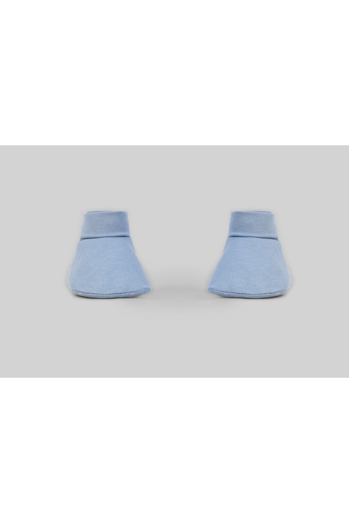 Embroidered Baby Slippers Pack Of 2