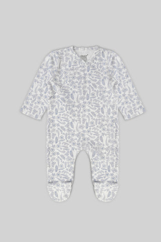 Rouned Printed Jumpsuit