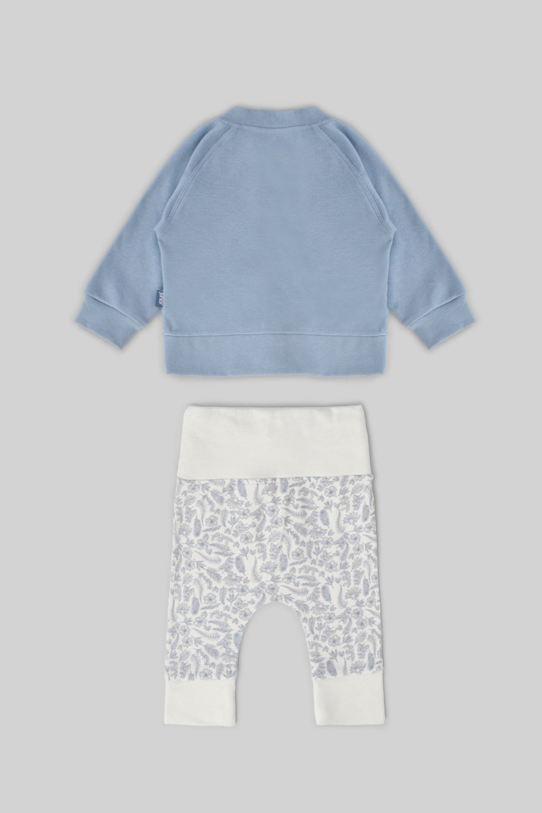 Rouned Printed Pajamas Set