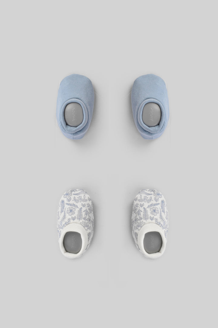 Printed Baby Slippers Pack Of 2