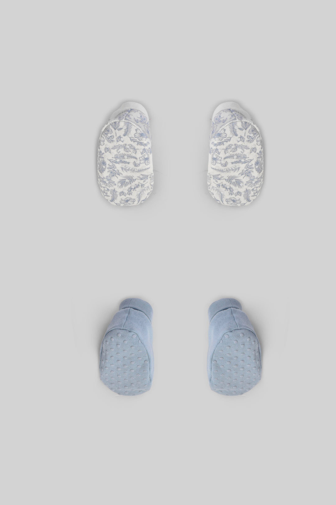 Printed Baby Slippers Pack Of 2