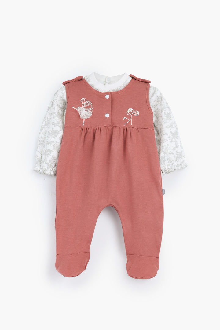 Printed Jumpsuit Set 3-2702-25