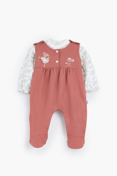 Printed Jumpsuit Set 3-2702-25