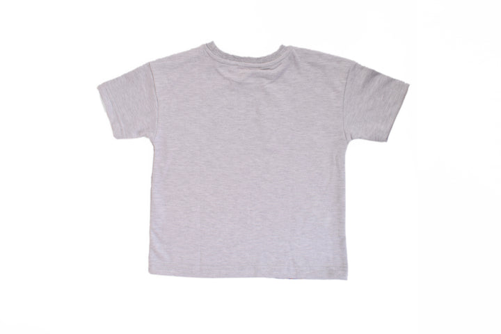 Round Printed Over Size T-Shirt