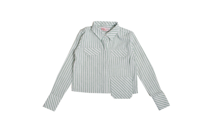 Crop Shirt Striped