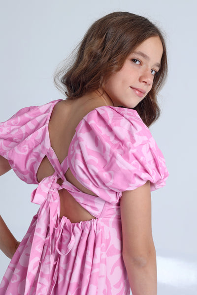 Round Printed Dress 251206601