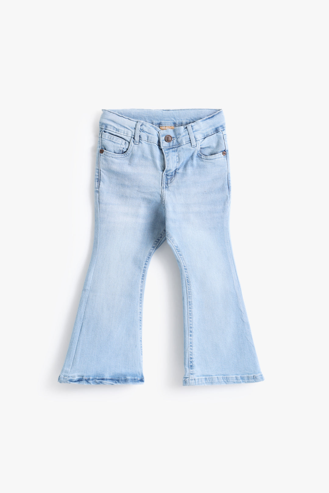 Girls Ice Wash Flare Fit Pant