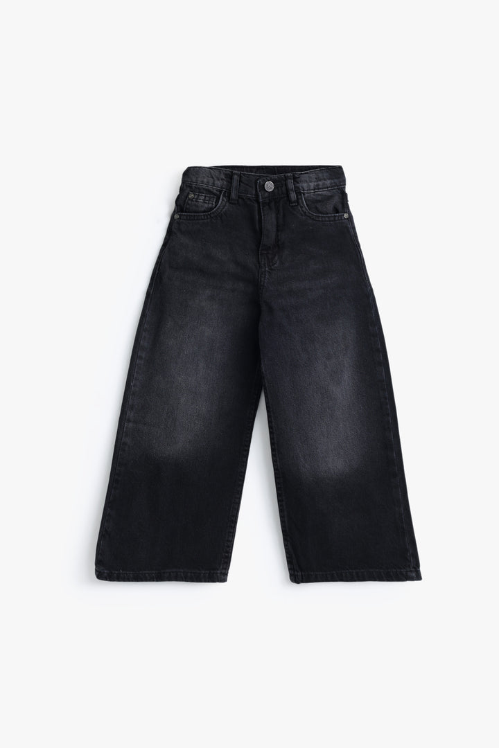 Girls Medium Grey Boy Friend Pant