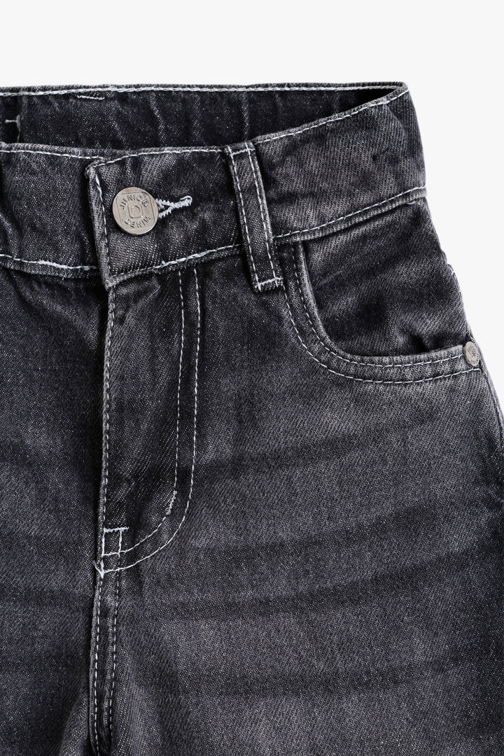Kids Medium Grey Wide Leg Pant