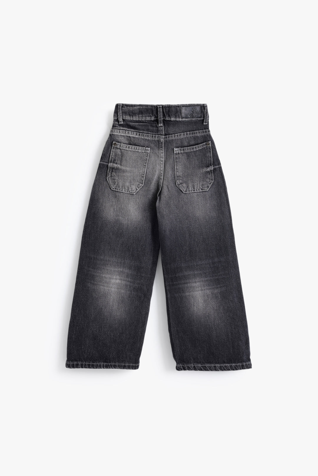 Kids Medium Grey Wide Leg Pant