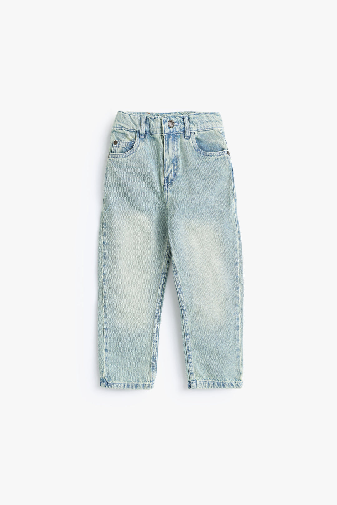 Girls Ice Wash Straight Fit Pant