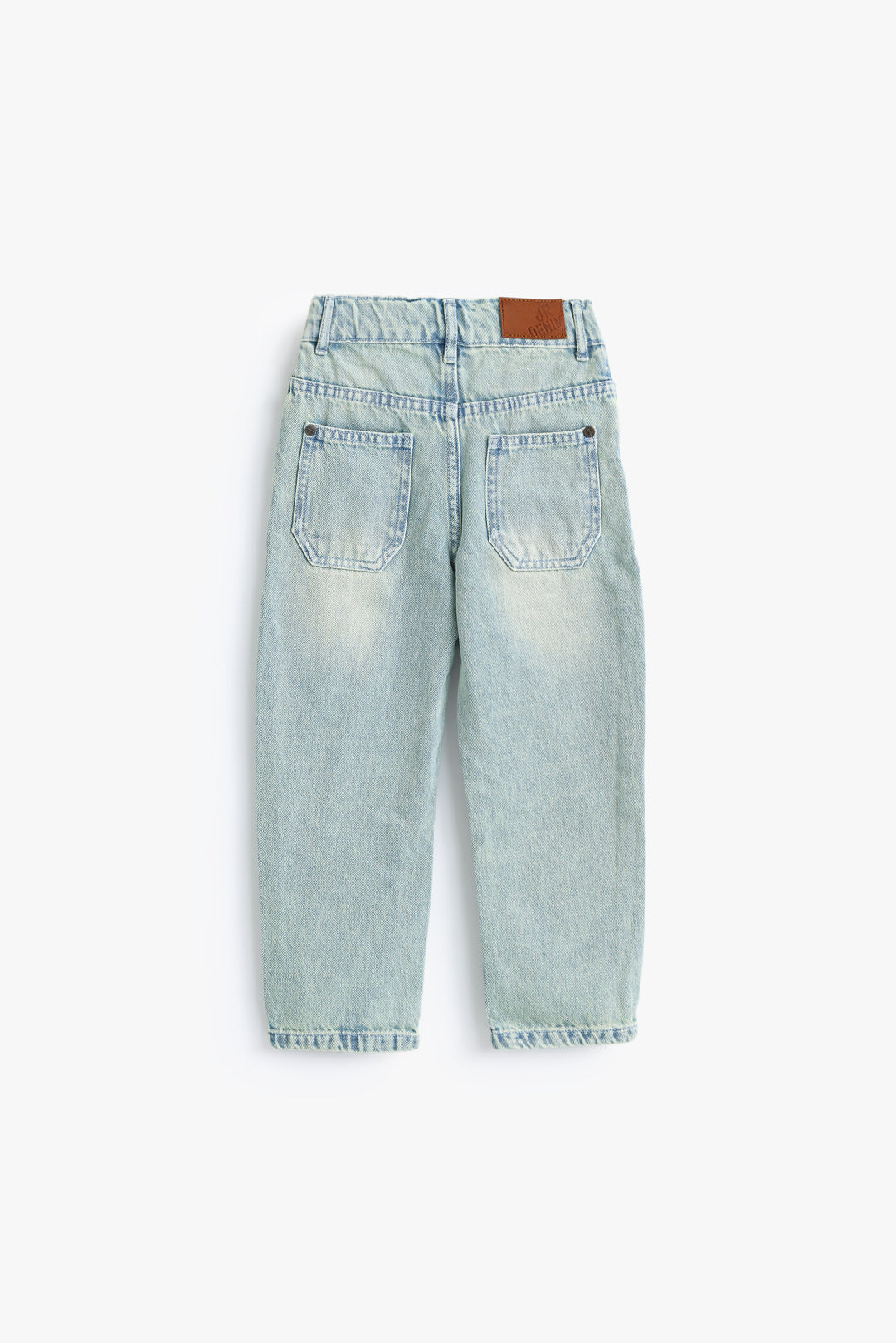 Girls Ice Wash Straight Fit Pant