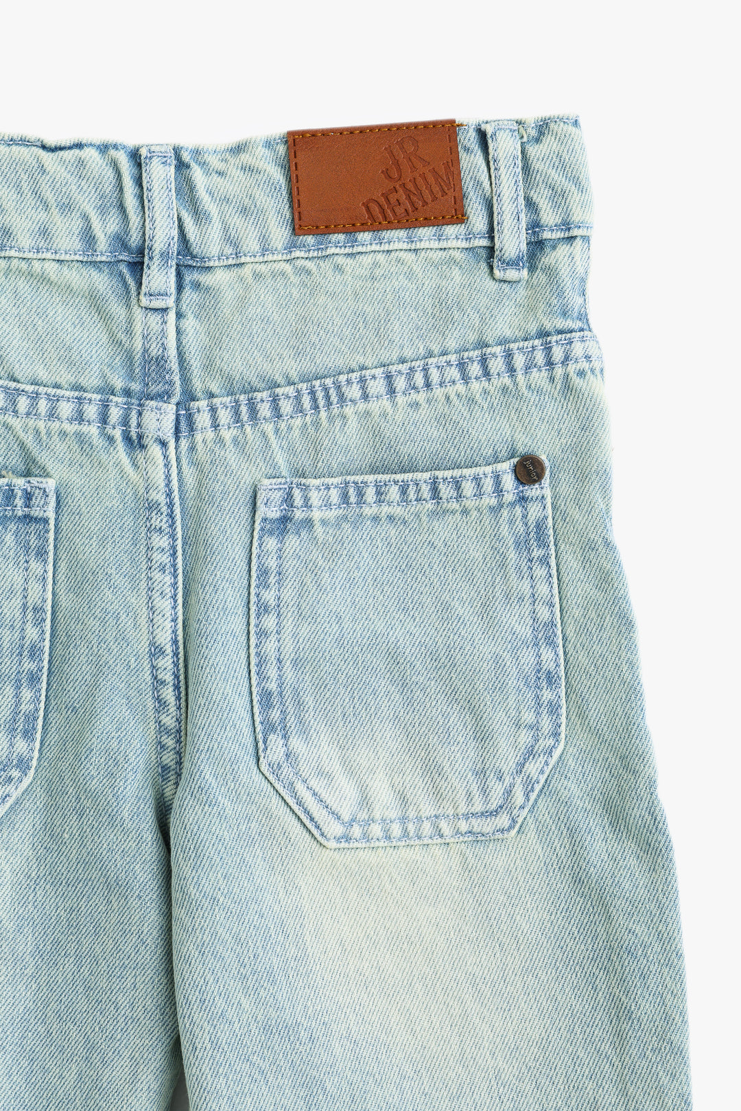Girls Ice Wash Straight Fit Pant
