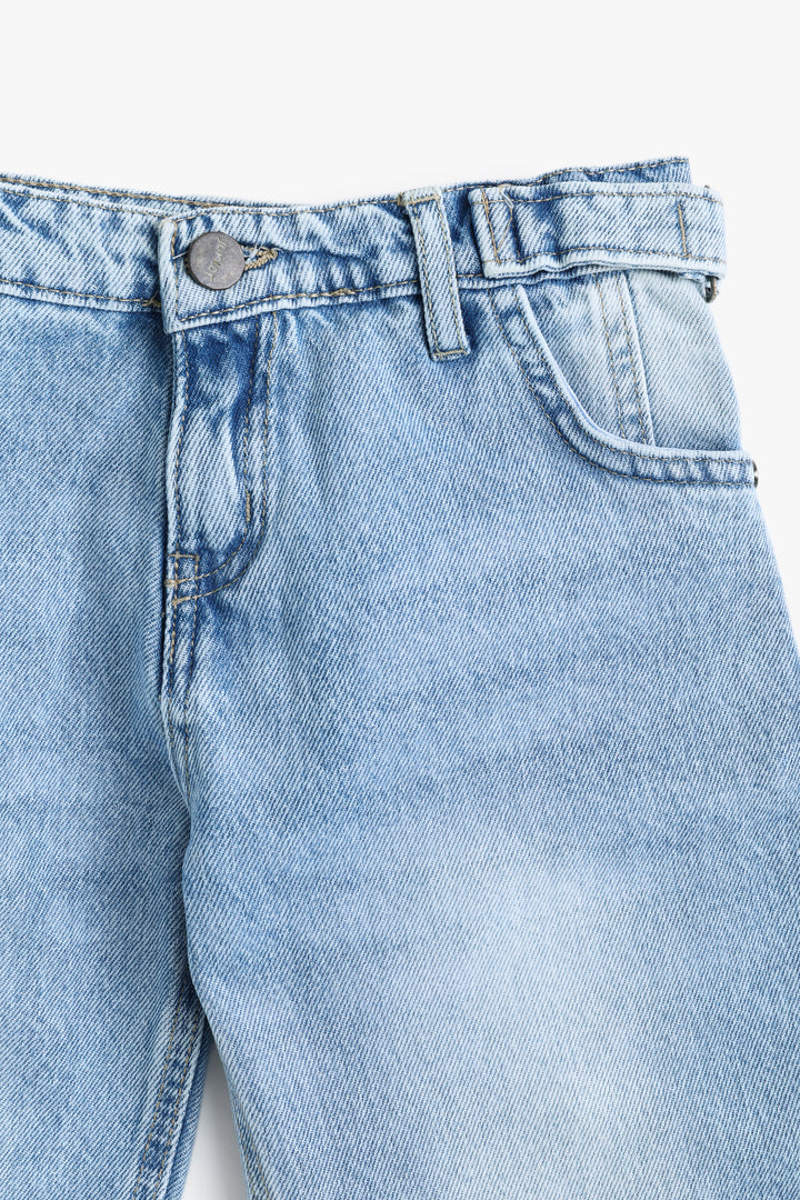Boys Light Blue Balloon Pant