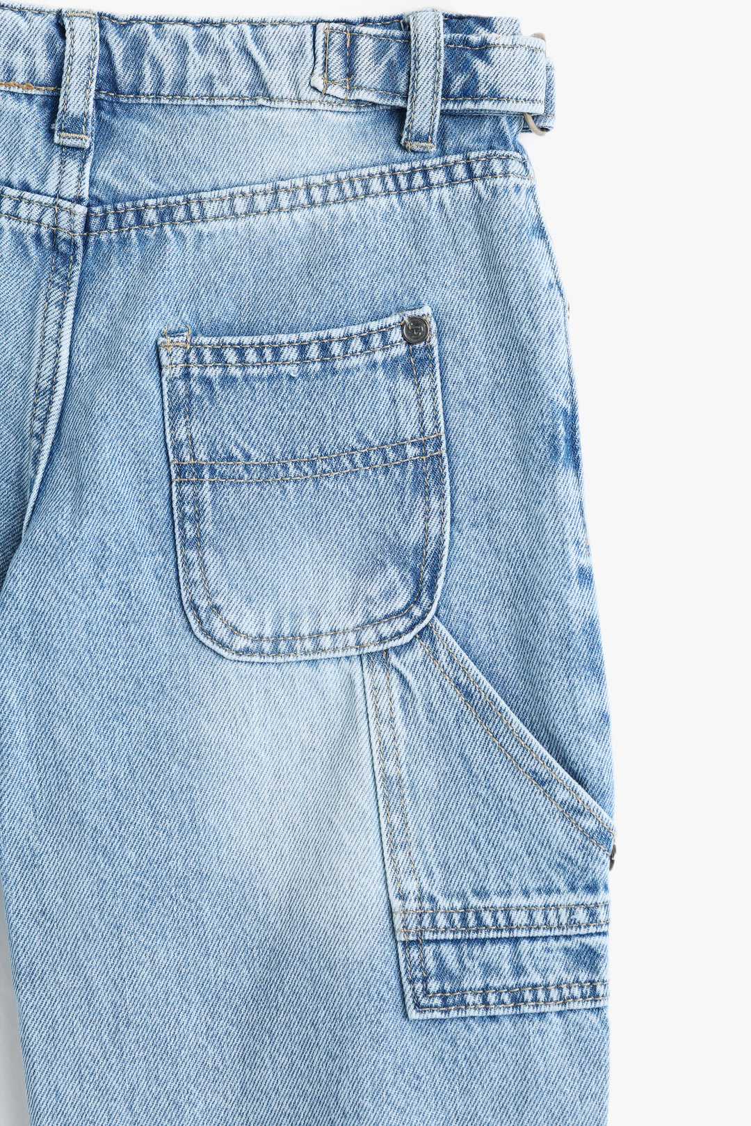 Boys Light Blue Balloon Pant
