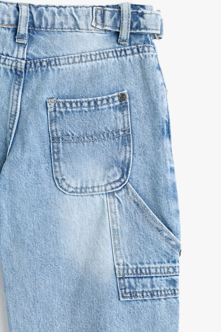 Boys Light Blue Balloon Pant
