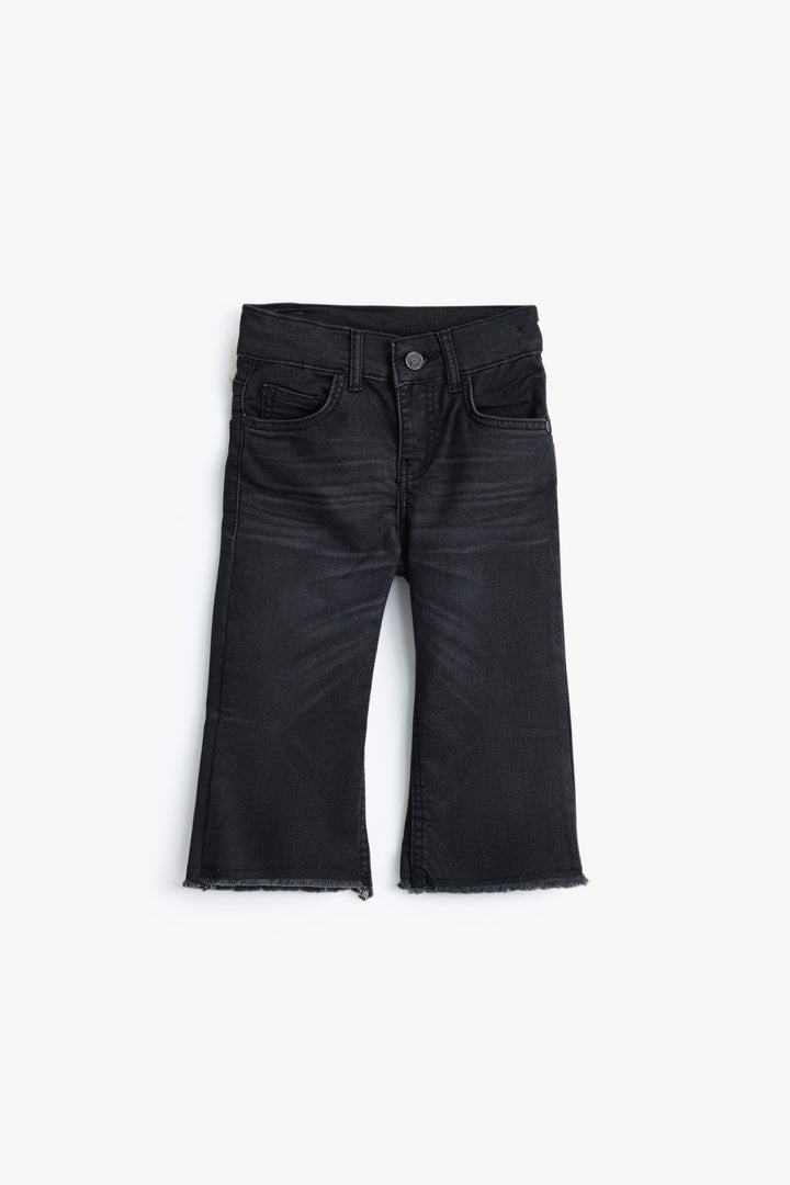 Kids Black Denim Pant