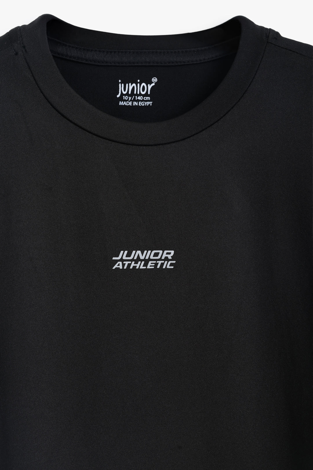 Boys Black Sports T-Shirt