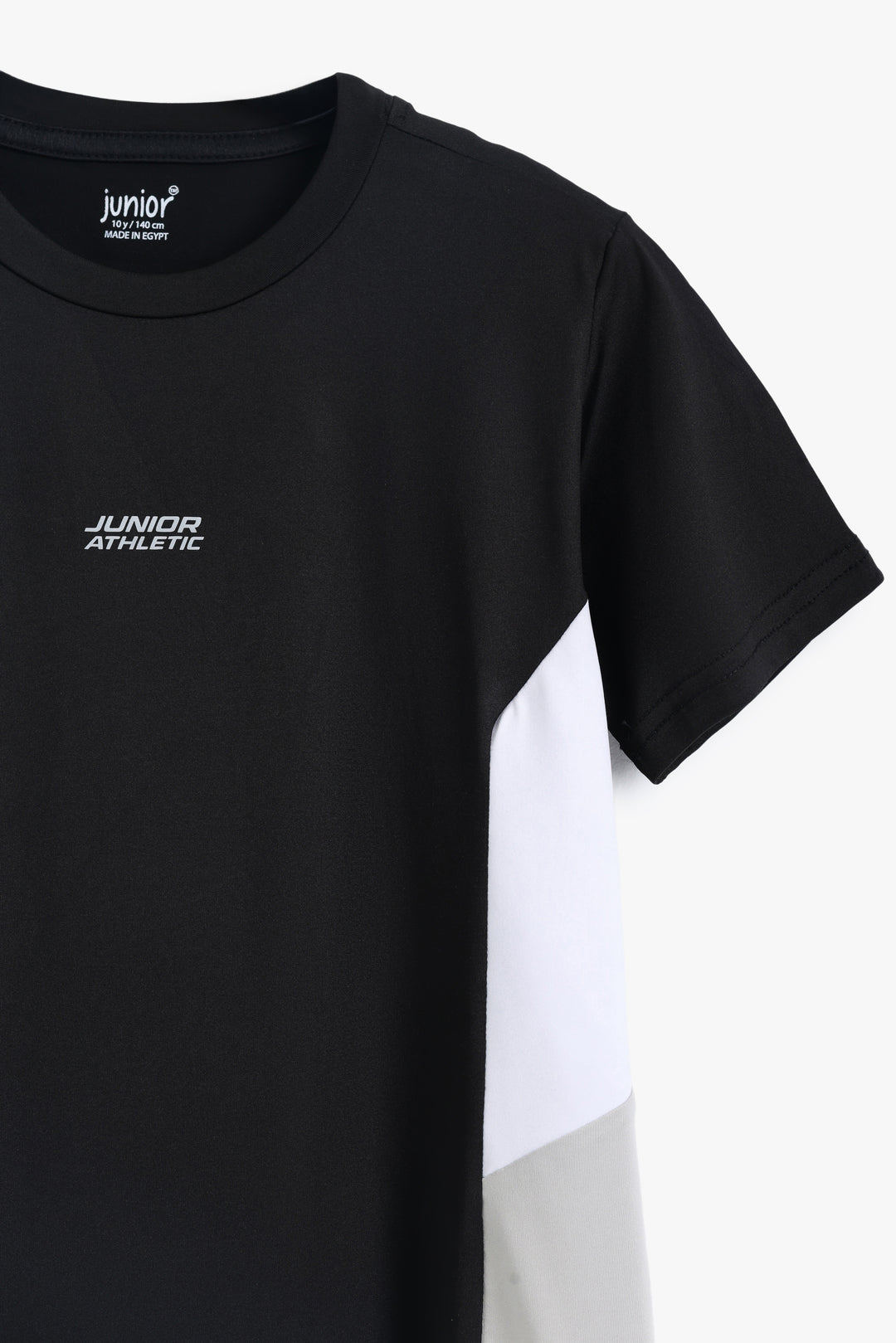 Boys Black Sports T-Shirt