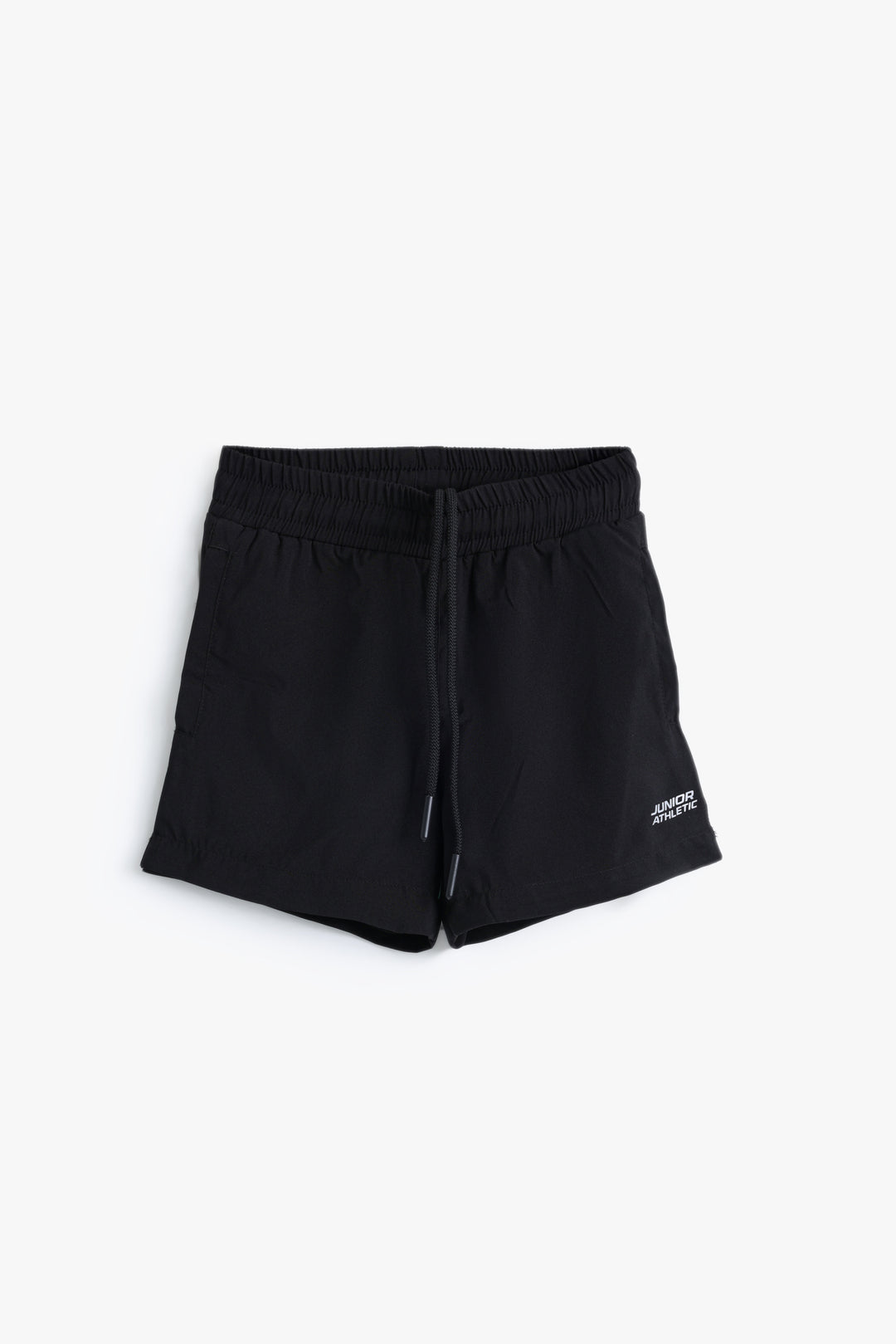 Boys Black Athletic Shorts
