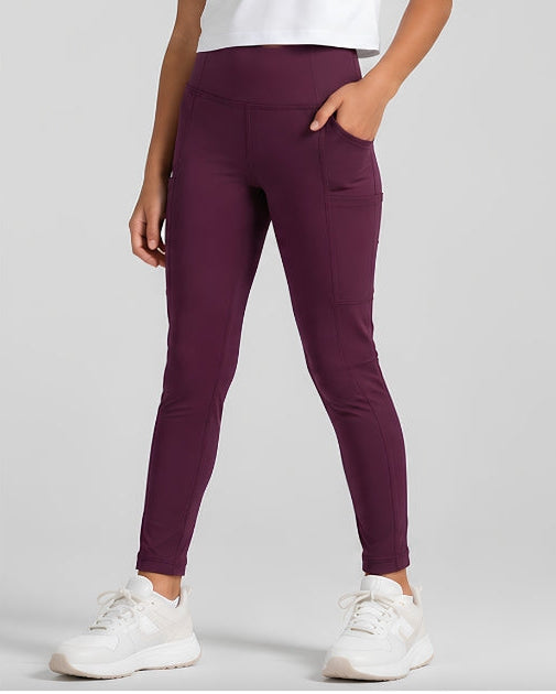Girls Pocketed Leggings