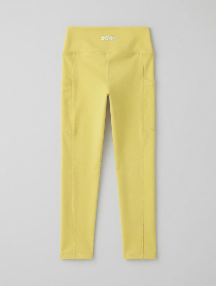 Girls Pocketed Leggins