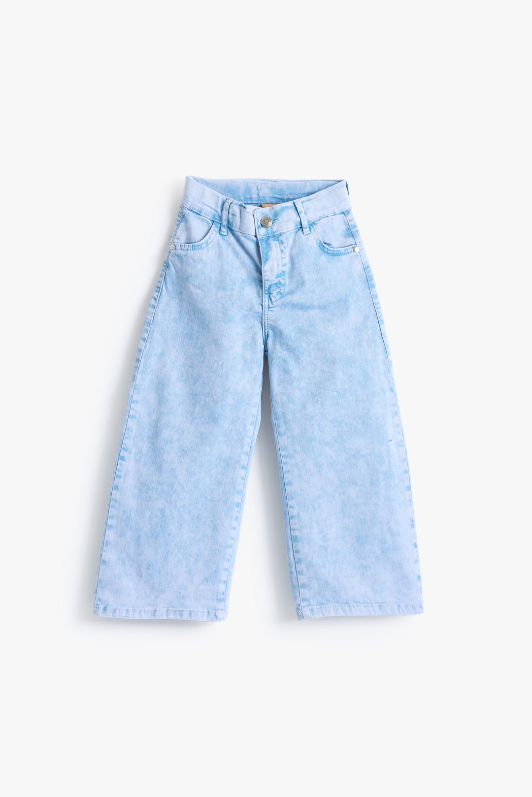 Girls Vintage Blue Wide Leg Pant