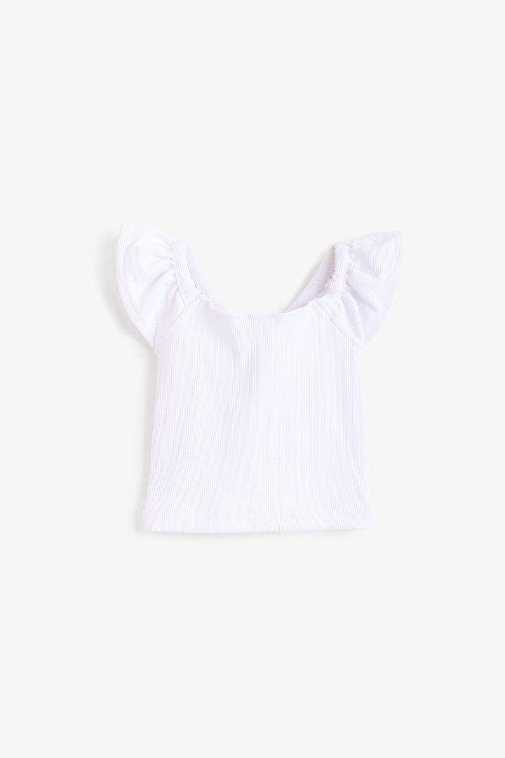 Ruffled Crop Top