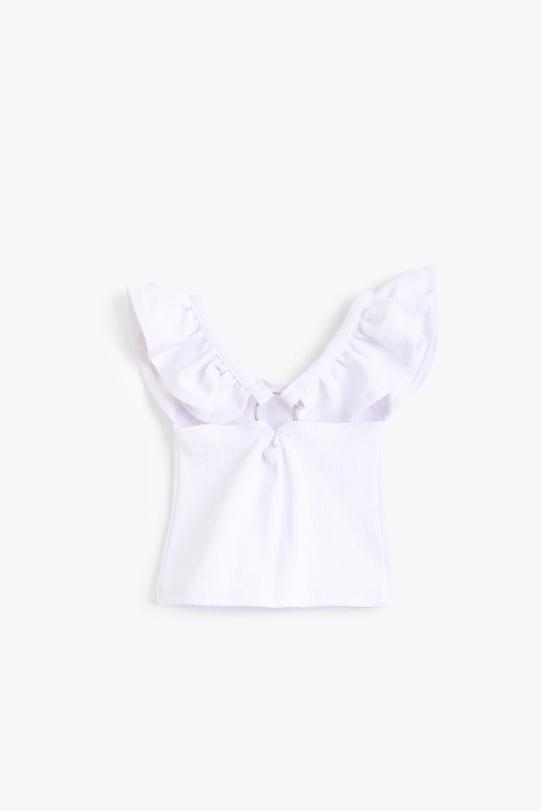 Ruffled Crop Top