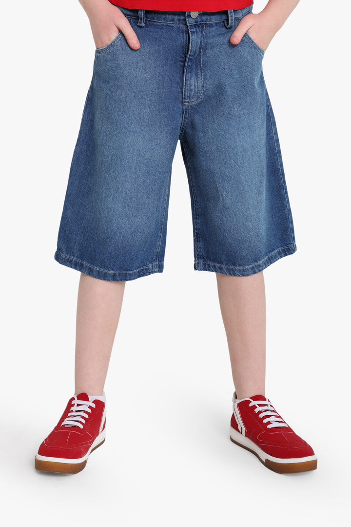Baggy Denim Short