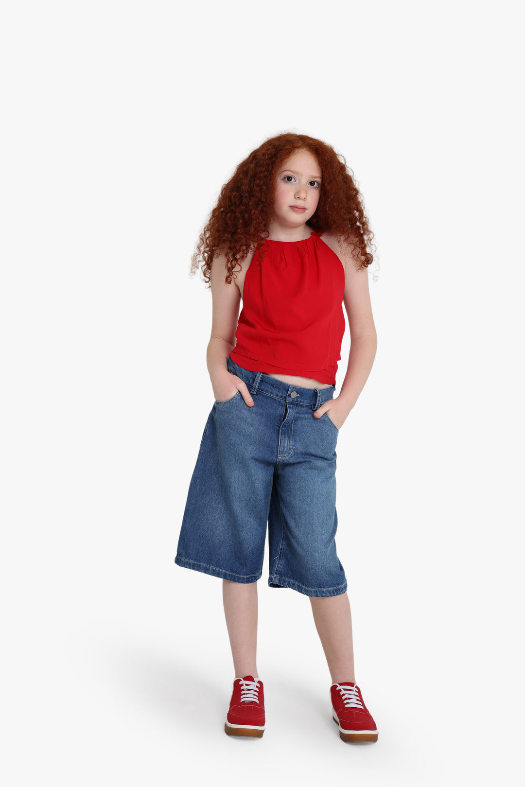 Baggy Denim Short