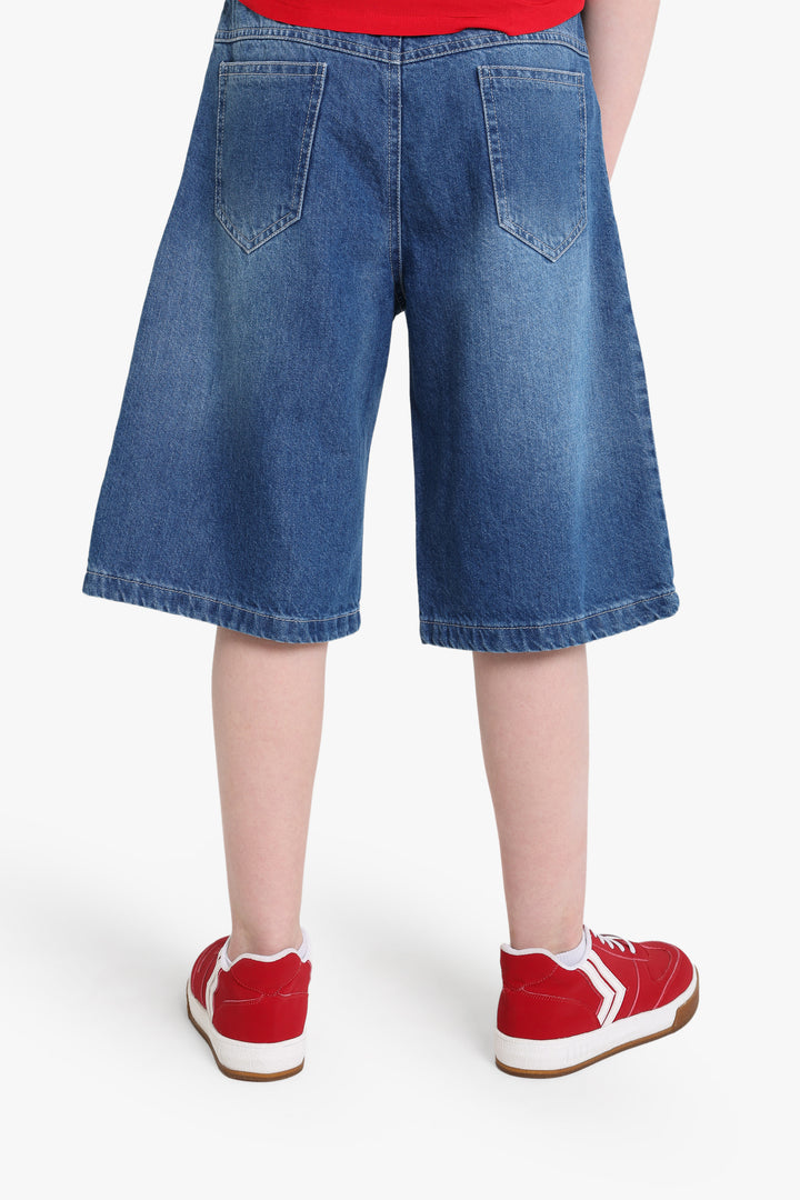 Baggy Denim Short