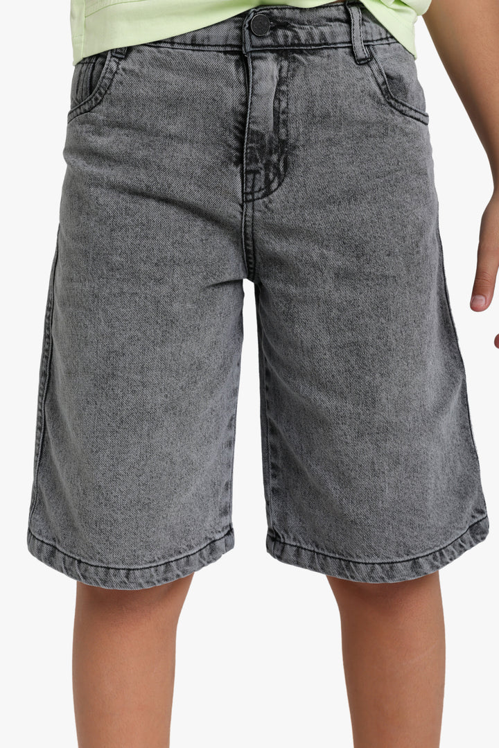 Baggy Denim Short