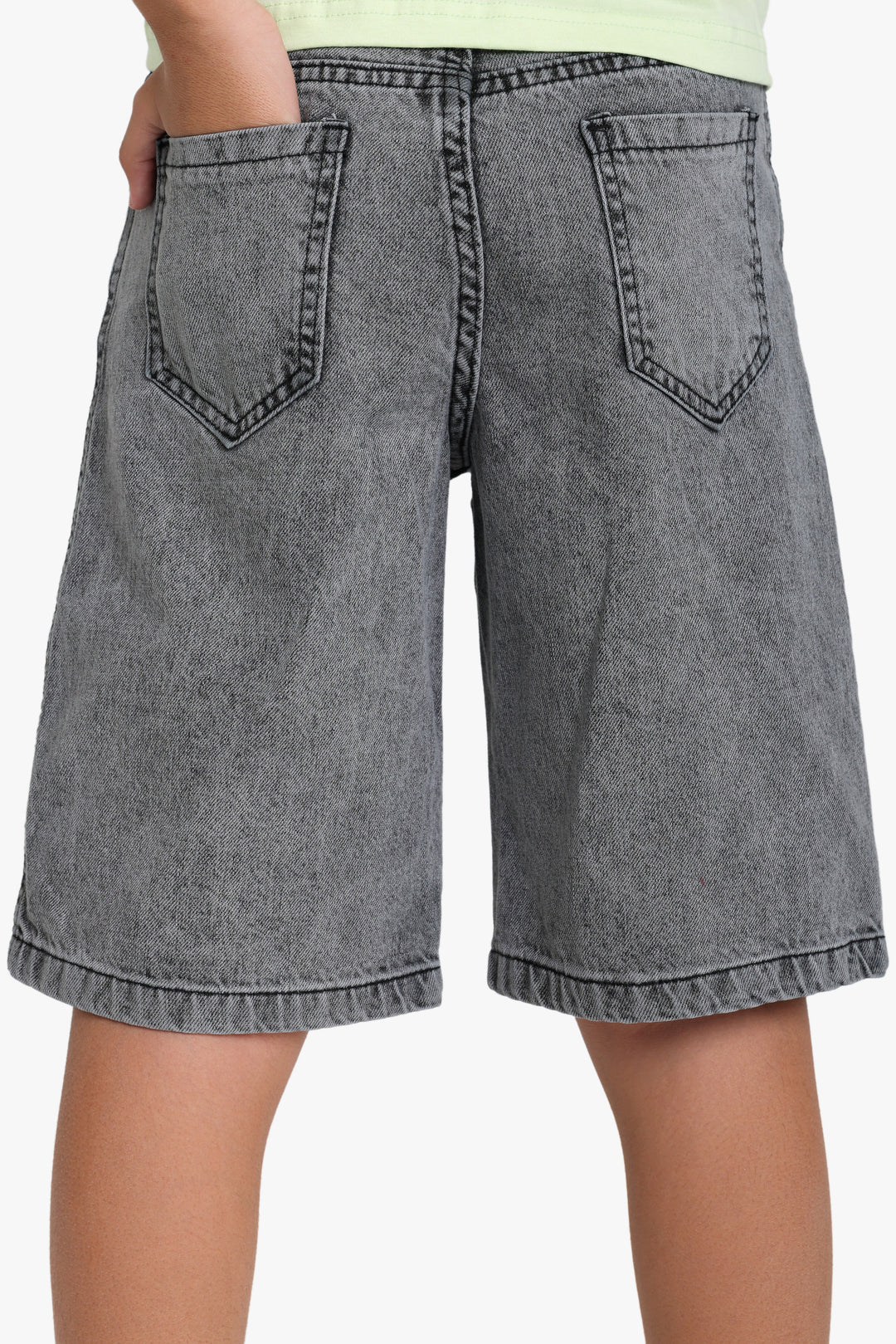 Baggy Denim Short