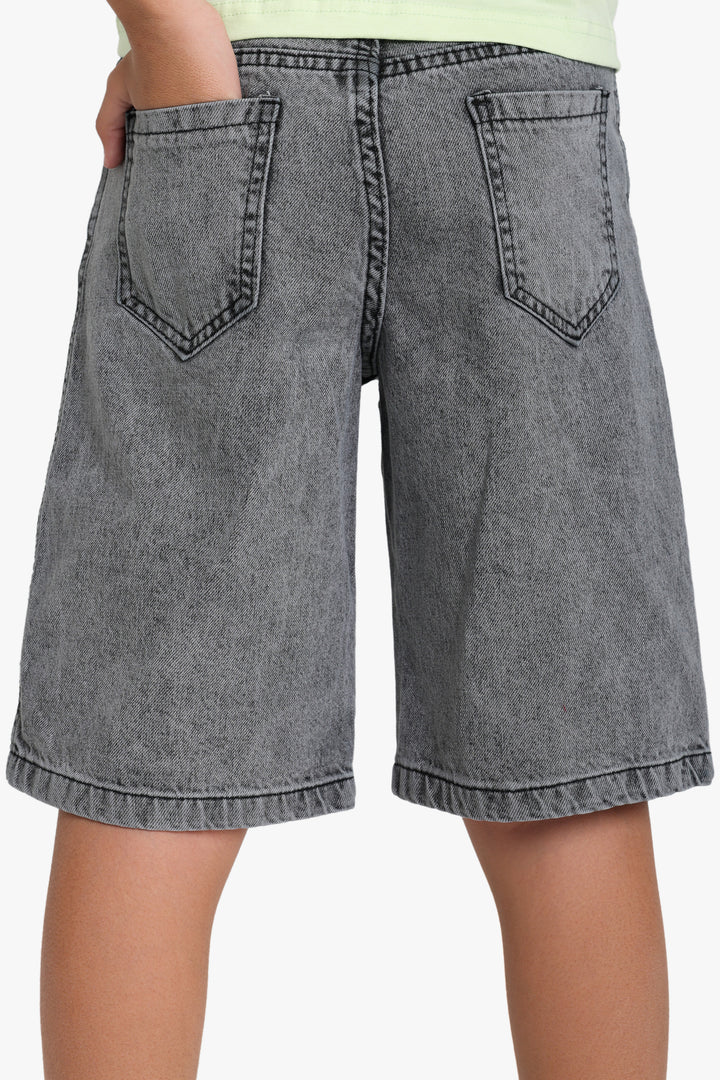 Baggy Denim Short