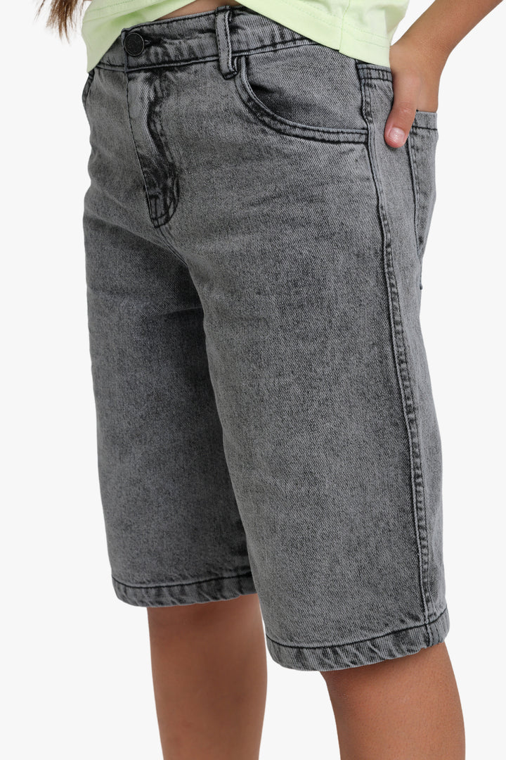 Baggy Denim Short