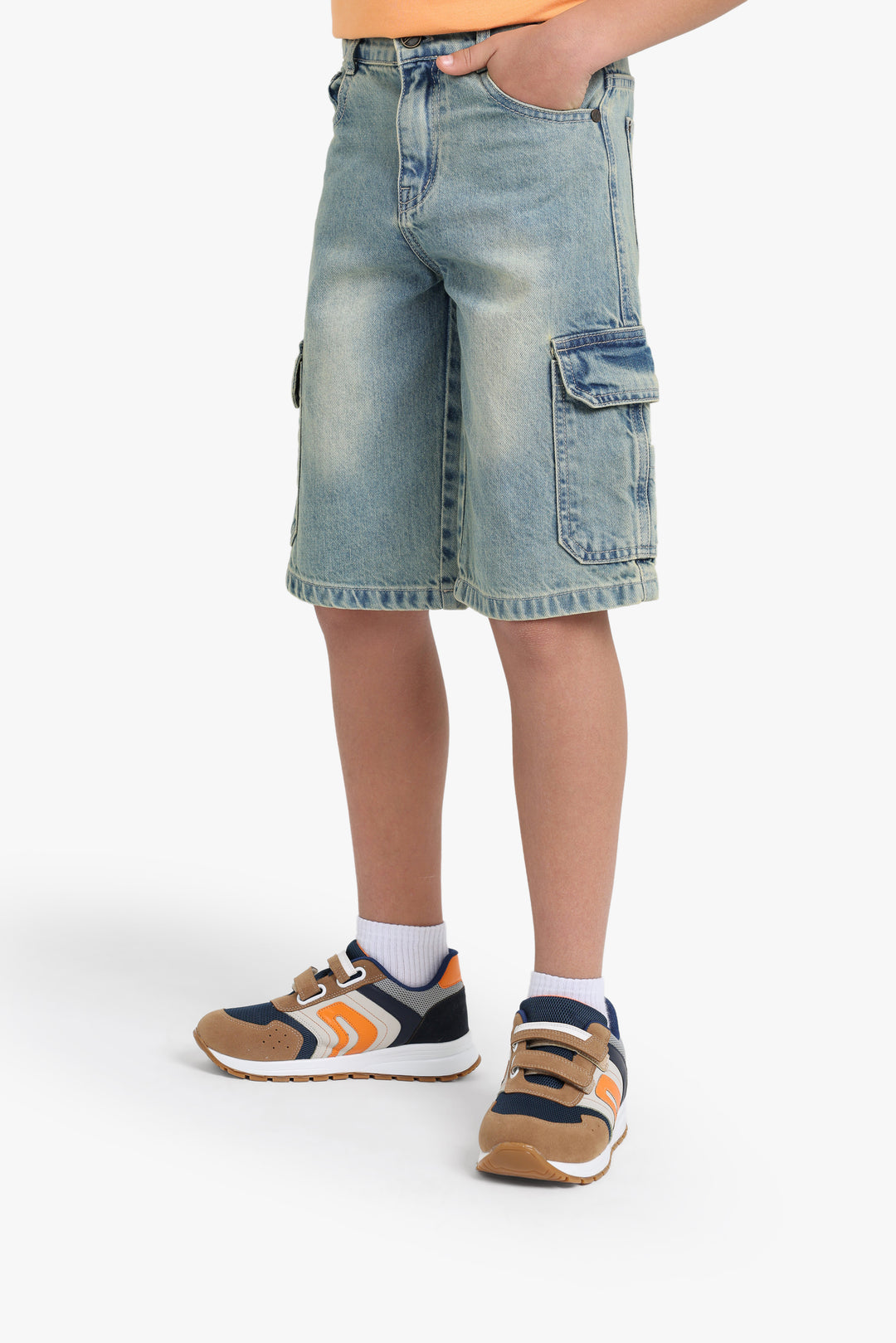Cargo Denim Short