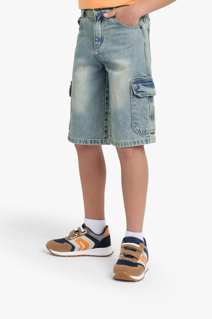Cargo Denim Short