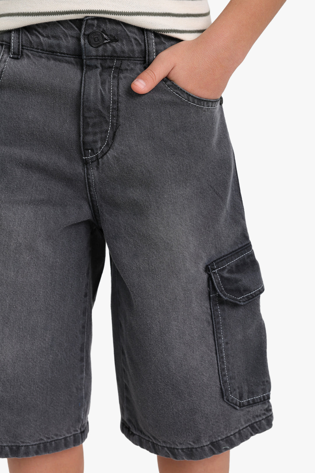 Cargo Denim Short