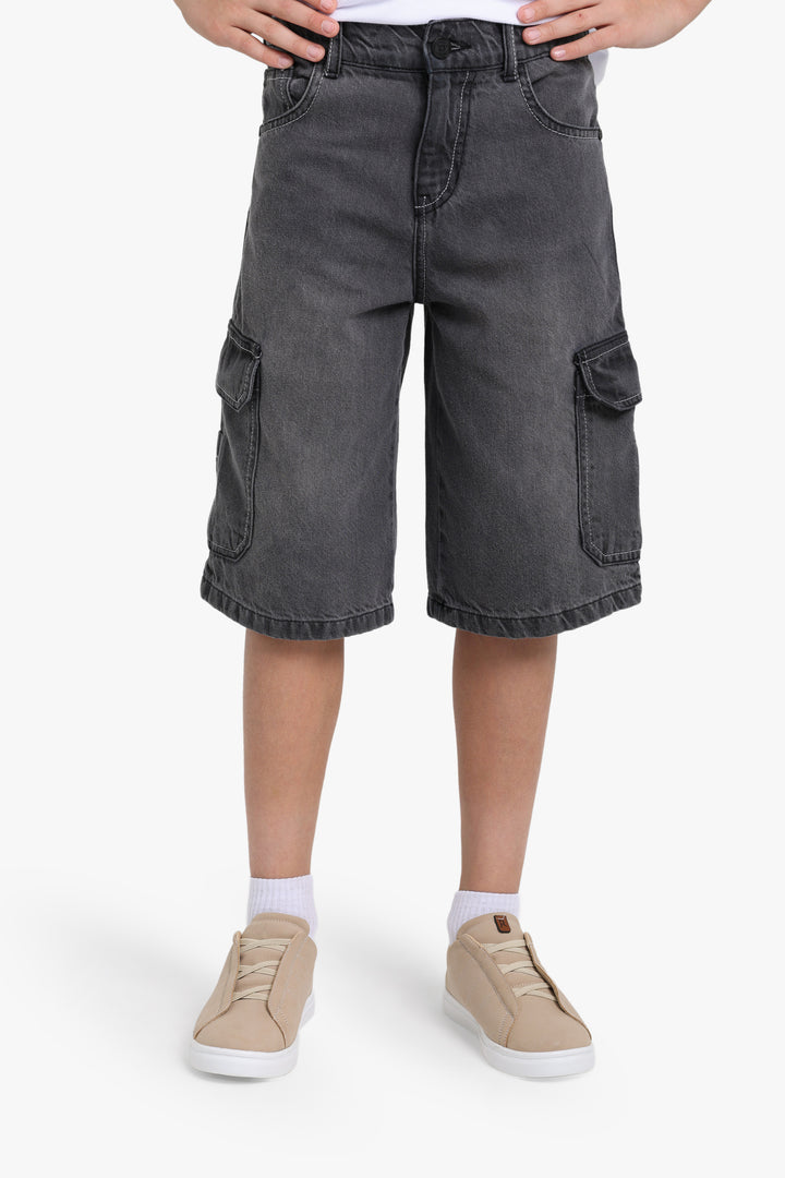 Cargo Denim Short