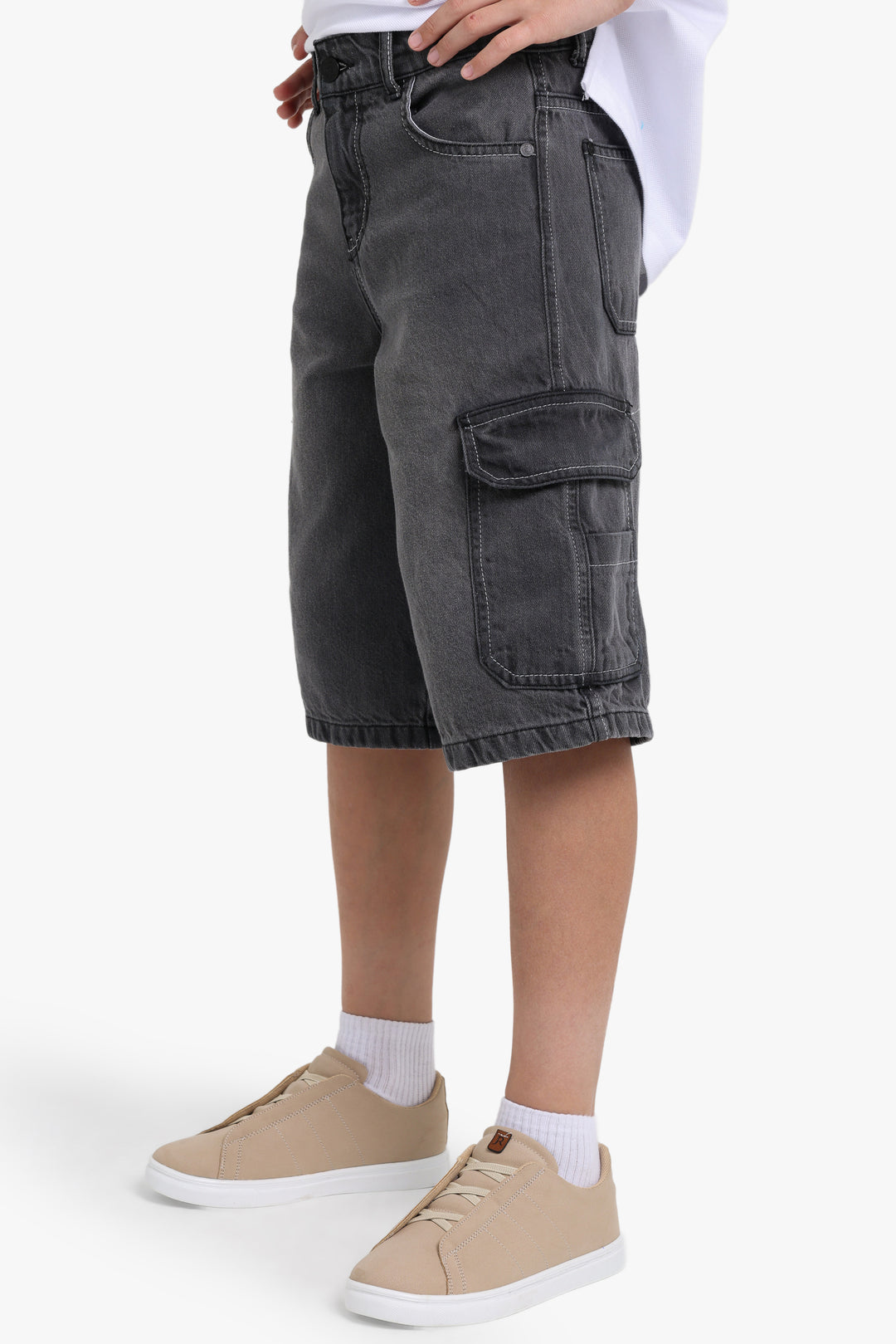 Cargo Denim Short