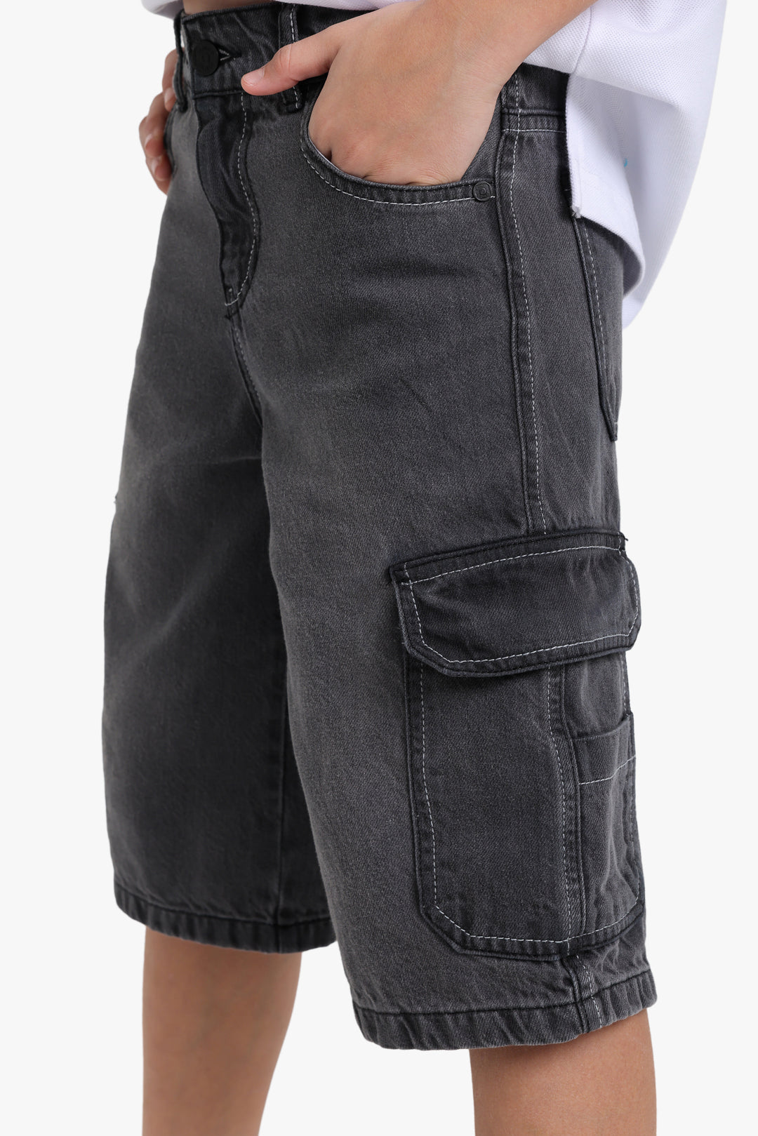 Cargo Denim Short